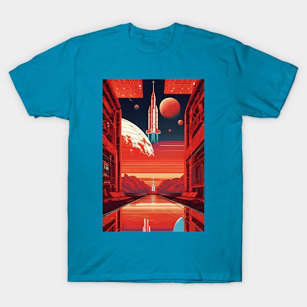 Soviet space art T-Shirt by Spaceboyishere